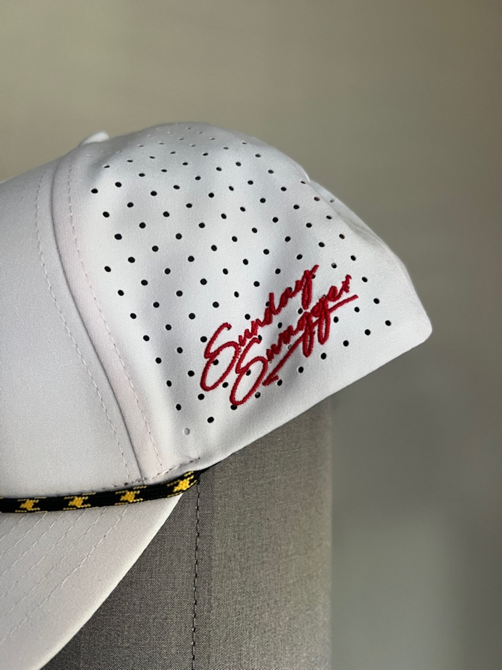 Sunday Swagger Fireball Snapback Rope Hat - Picture 2 of 4